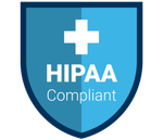 HIPAA Compliant shield certification logo